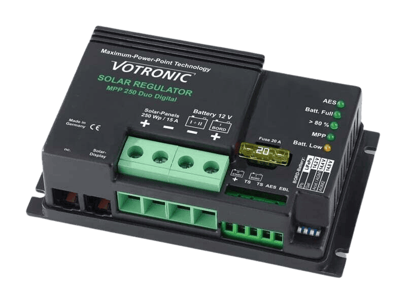 Votronic MPPT 15A Duo (Dual) 250 Solar Charge Controller Main Image