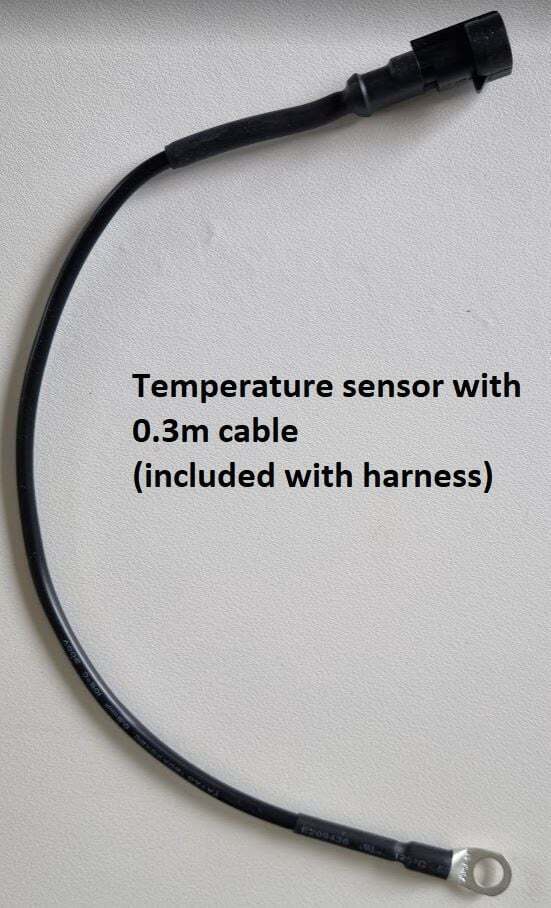 Wakespeed WS500 P-type wiring harness with CAN bus in harness 1