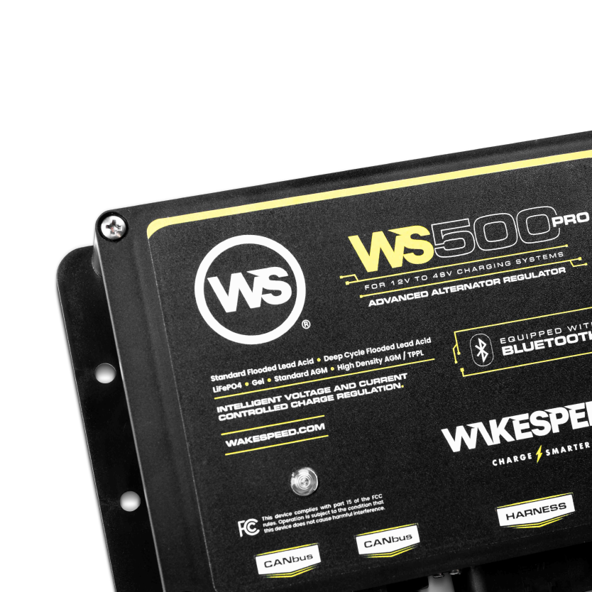 Wakespeed WS500 Pro Bluetooth Alternator Regulator 1