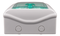 Side view of the anti-islanding box illustrating the 105mm depth profile