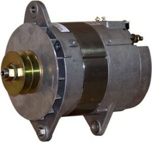 Balmar 97EHD Series 190A 24V alternator with dual v-belt pulley and 4-inch saddle mount