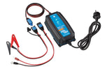 Victron 24V 13A battery charger with alligator clamps, eyelet terminals and AU NZ power plug
