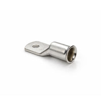 Close-up of the bellmouth flared entry on a 70mm2 copper lug