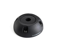 Black UV-resistant plastic housing for vertical cable seal