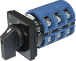 Blue Sea 2-position rotary AC source switch showing control knob and terminal block