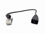 CMS C3.1 to IEC C20 inverter output cable showing both connector ends on a white background