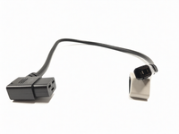 CMS C3.1 to 90 degree IEC C19 inverter input cable with 600mm black lead