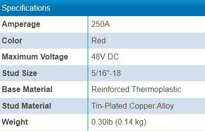 Technical specifications table for BS-2202B listing amperage, voltage, dimensions and materials