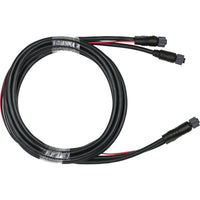 Coiled CZone 3 module smart harness with three threaded connectors and power wires
