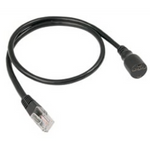 Black 8m RJ45 cable with specialized connector for CZone push buttons
