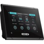 CZone Touch 5 digital touchscreen display showing marine system monitoring interface and lighting controls