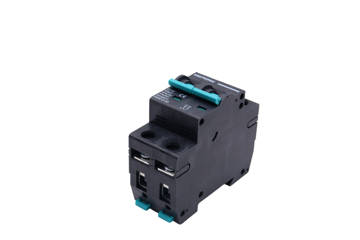 Exotronic 63A 2-Pole DC Circuit Breaker (MCB) Solar PV | Exo-MDB1Z-63 ...