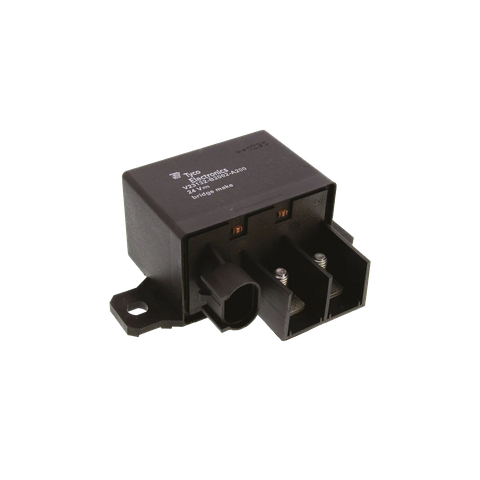 Enerdrive 24V 130A 4-pin normally open relay with high-current threaded studs and mounting tab
