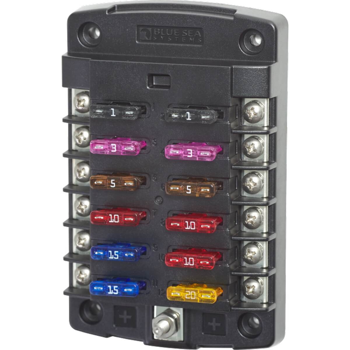 ST Blade Fuse Block - 12 Circuits (BS-5034B) — image 1