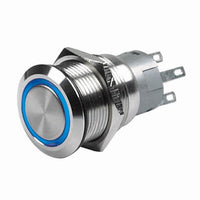 CZone Push Button ON/OFF with Blue LED, 3.3V (CZ-80-911-0061-00) — image 2