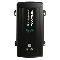 Front view of the Enerdrive EN3DC100 12V 100A DC-DC battery charger
