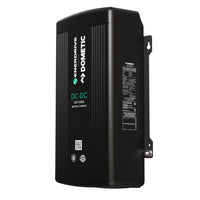 Technical specification label on the side of the Enerdrive charger