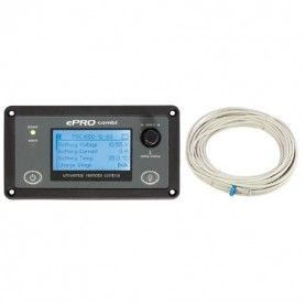 Enerdrive universal remote control for ePRO inverters and chargers with backlit LCD screen and communication cable