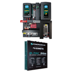 Enerdrive eSYSTEM 40/40 kit board with ePRO monitor and B-TEC 200Ah slim lithium battery