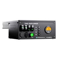Horizontal top-mount configuration of the black Enerdrive Explorer canopy power system