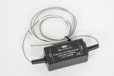 ePRO passive voltage prescaler for battery monitors with 1:10 scaling and 350Vdc max input