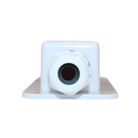 Front close-up of cable gland nut and internal seal