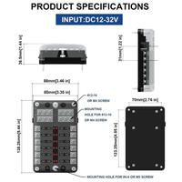 Technical drawing showing product dimensions of 138mm by 88mm and mounting hole locations