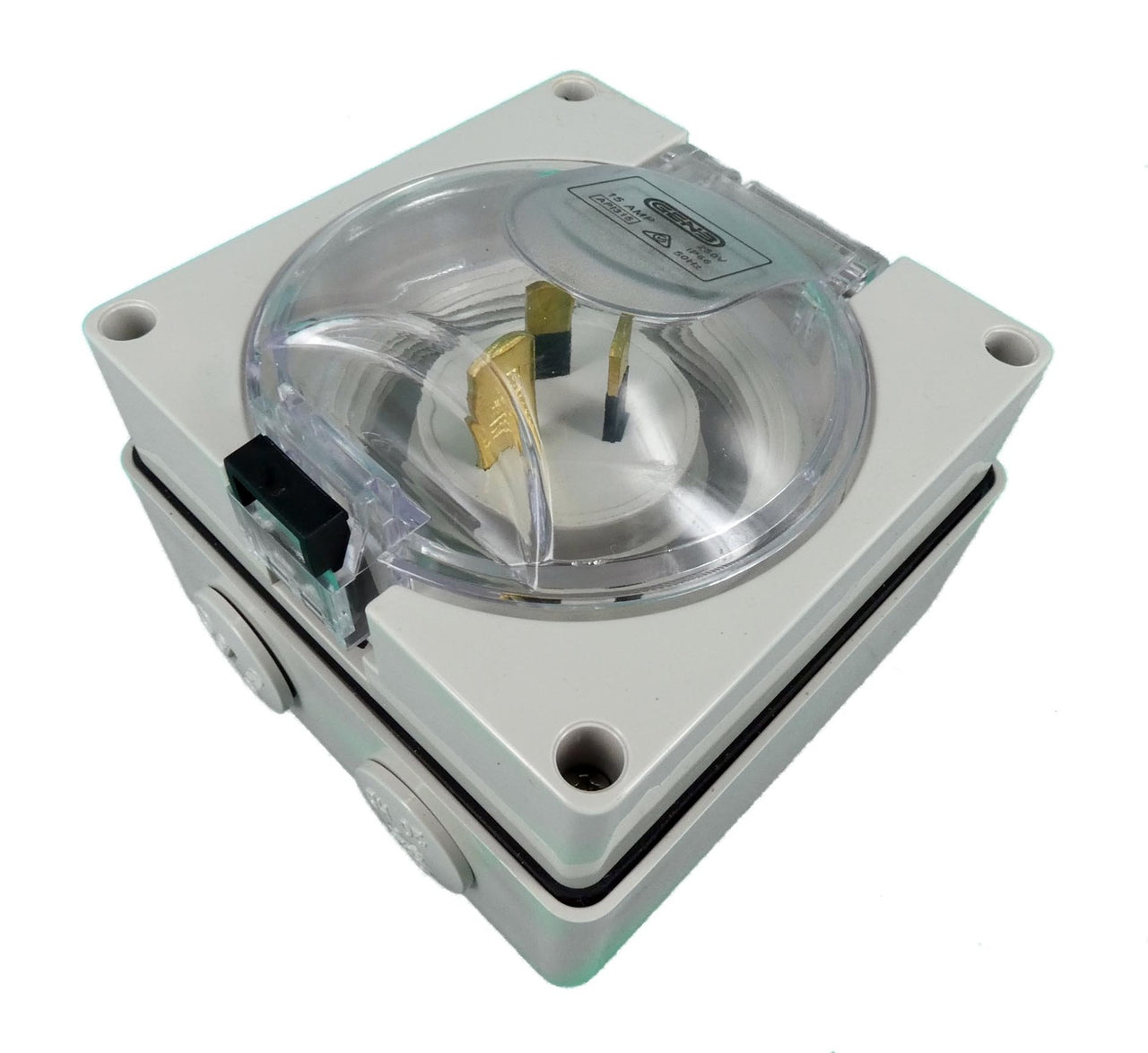Gen3 250V 15A API315 3 Pin Appliance Inlet