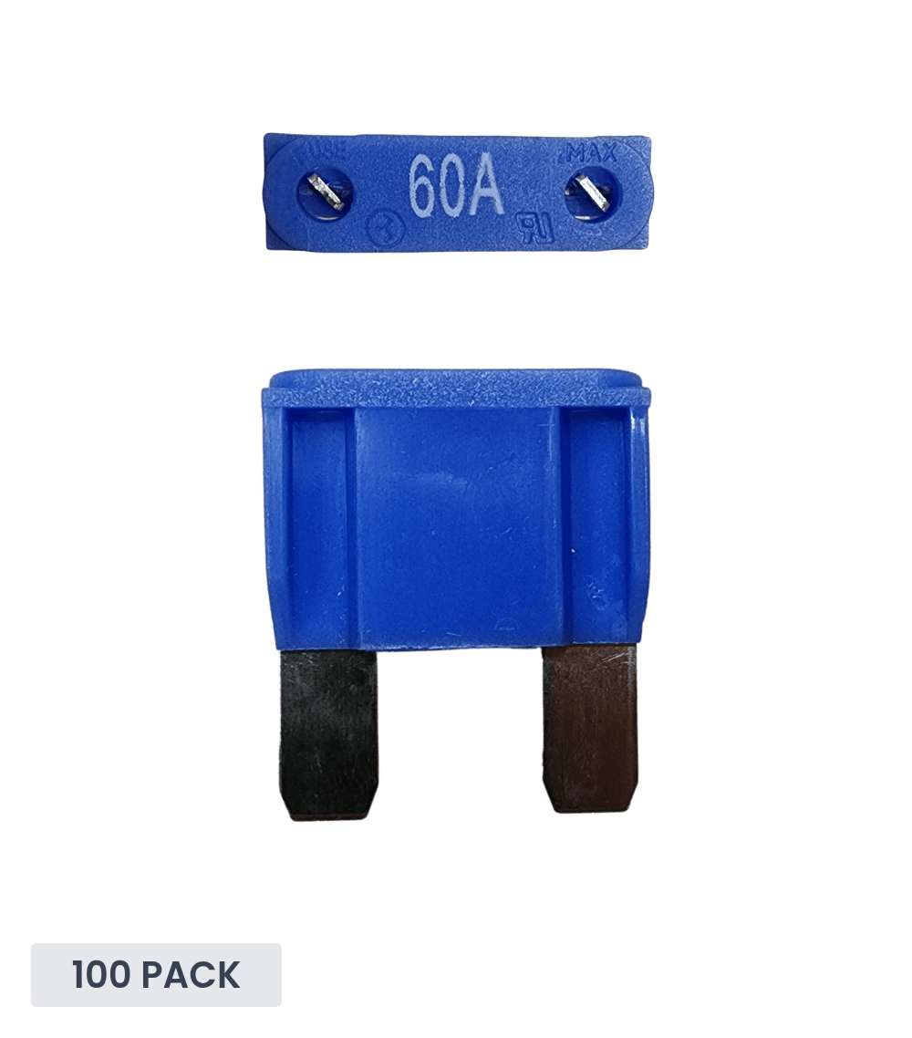 Exotronic 60A Maxi Blade Fuse - 100 pack