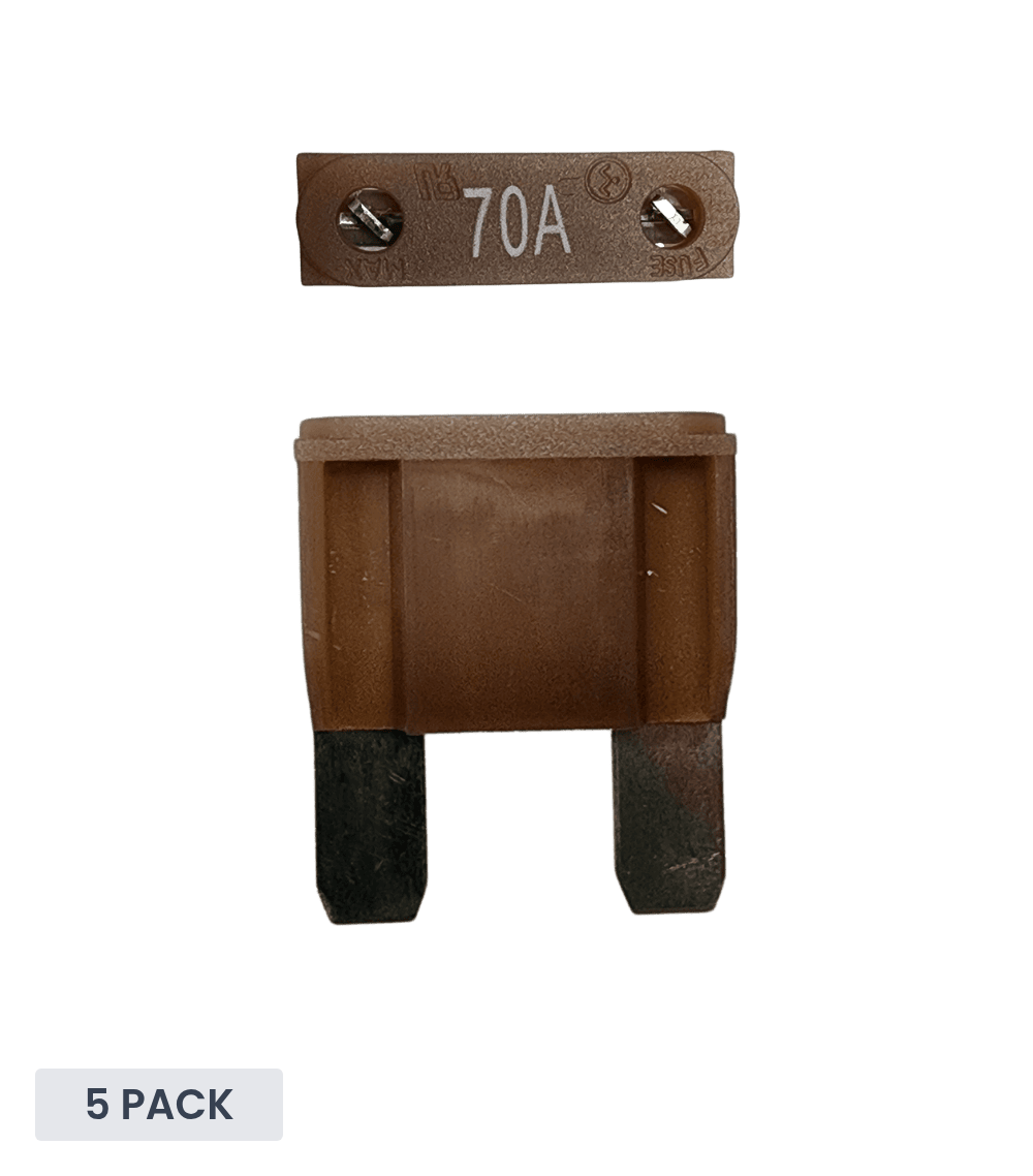 Exotronic 70A Maxi Blade Fuse - 5 pack