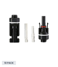 Exotronic Bulkhead (Panel Mount) Solar Connector Pair - 10 Pack