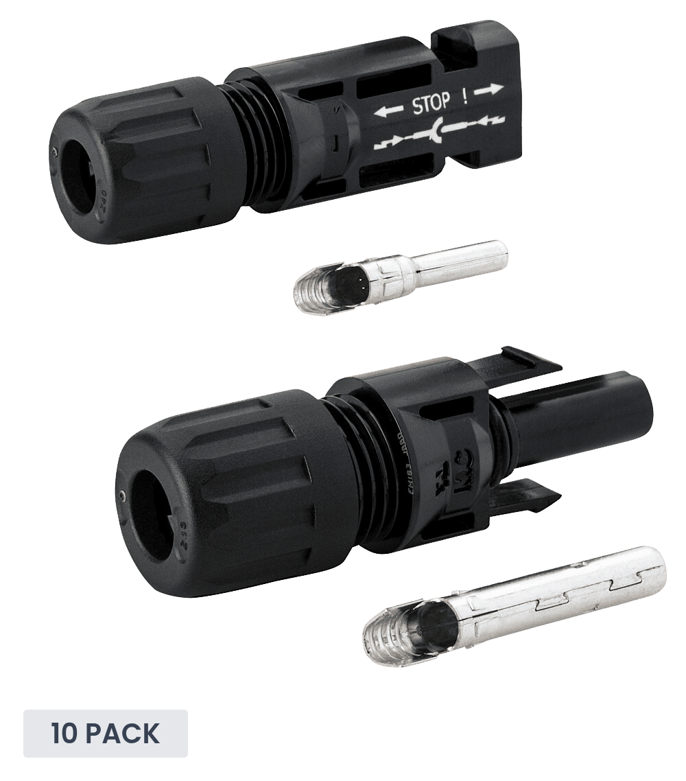 Stäubli MC4 Connector Pair - 10 Pack
