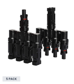 Exotronic 4 to 1 'h' Branch Joiner Connector Pair - 5 Pack