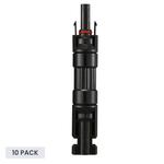 Exotronic 10A In-line Blocking Diode Solar Connector - 10 Pack