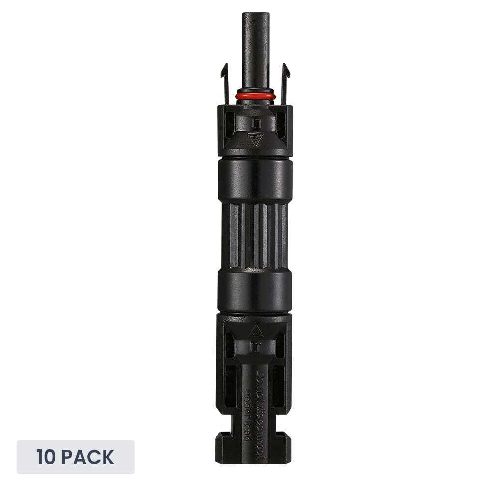 Exotronic 15A In-line Blocking Diode Solar Connector - 10 Pack