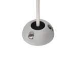 Grey Scanstrut vertical cable seal with a white cable passing through the centre