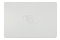 Top-down view of white protective cover for GX Touch 50 screen