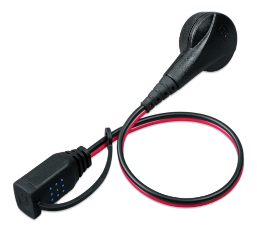 Rear view of the MagCode 12V power clip connector head showing ergonomic grip