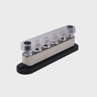 Exotronic 600A Black 6x M10 Stud Busbar with Cover