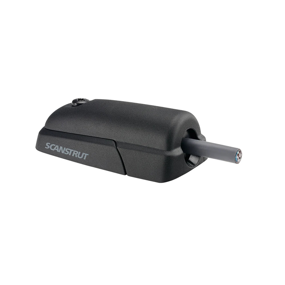 Black horizontal cable seal for 2-8mm and 16mm Starlink cables with side exit