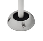 Grey Scanstrut DS40-P vertical cable seal with white cable passing through waterproof bung