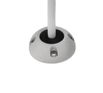 Grey Scanstrut vertical cable seal with a white cable passing through a black bung