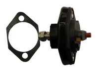 Side profile of circuit breaker with included sealing gasket and mounting hardware