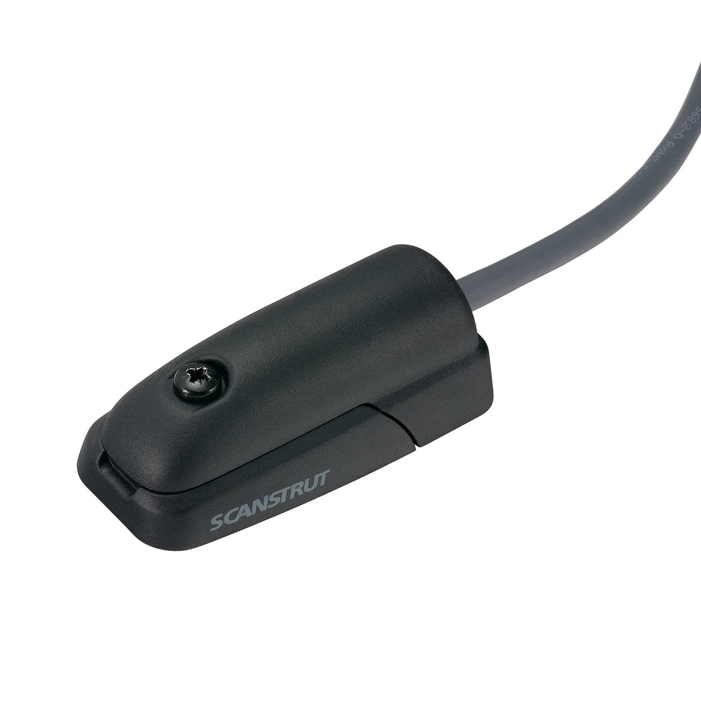 Side view of low-profile cable seal showing the tapered design for reduced snagging