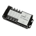 Simarine SCQ50 quad shunt module featuring four 50A inputs and an integrated 1A relay output
