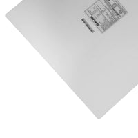 Close-up of technical specification label for Sunman SMF100J-2X14UW solar panel
