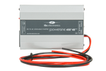 TBS 48V 450W pure sine wave inverter with silver aluminium enclosure and DC power cables