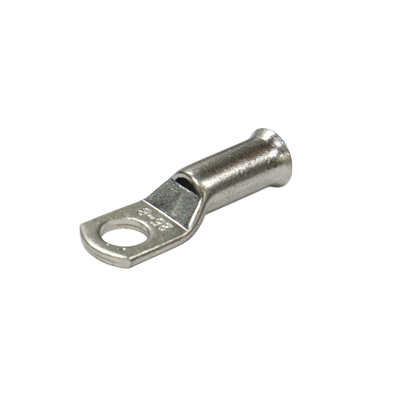 Sealed bag of ten 25mm² tinned copper bellmouth lugs with M8 stud hole label