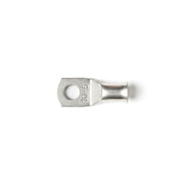 Top-down view of 10mm² M5 copper lug with size identification markings