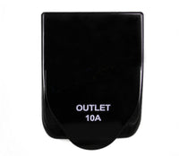 Transco 10A Black Caravan Power Outlet